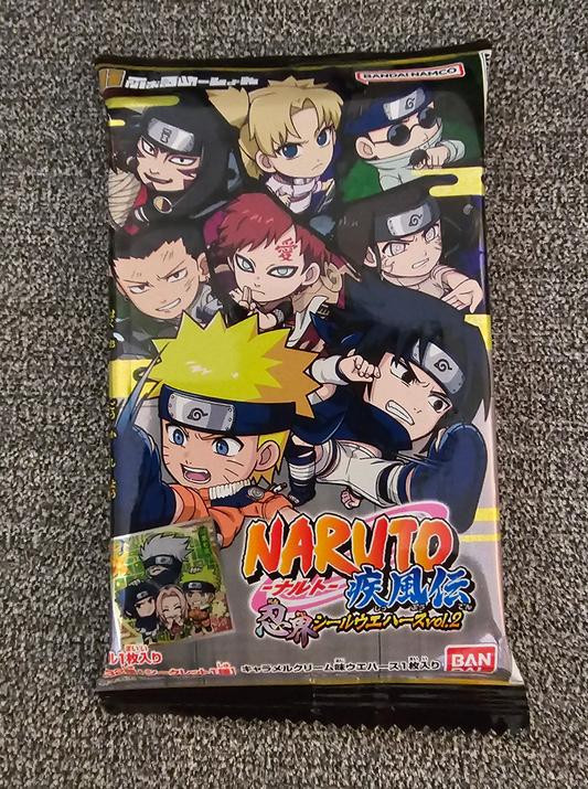 Naruto Anime Wafer Card Sticker Blind Pack