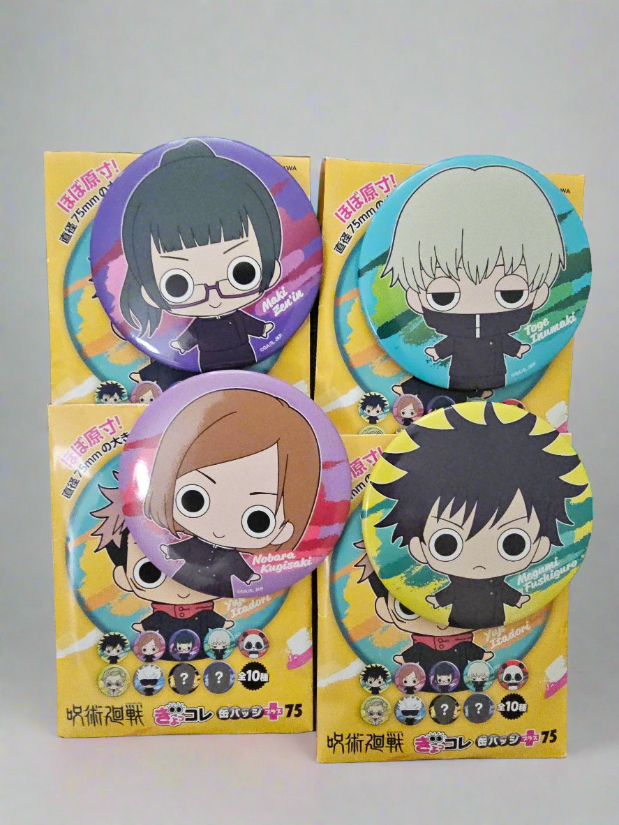 Jujutsu Kaisen Blind Box Can Badge Set