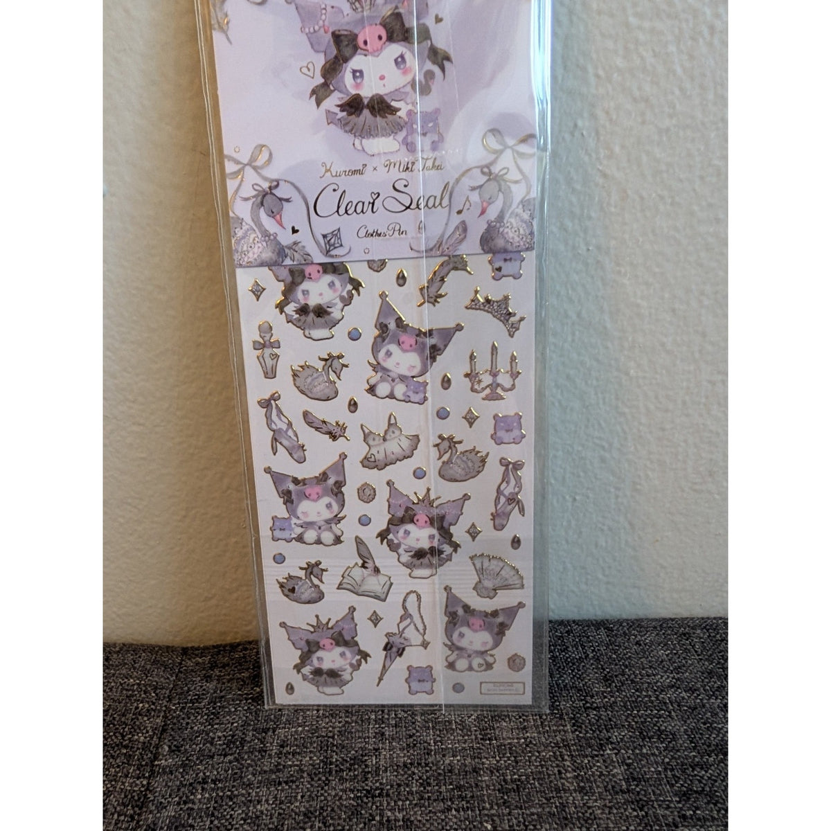 Sanrio Kuromi X Takei Miki Sticker Sheet