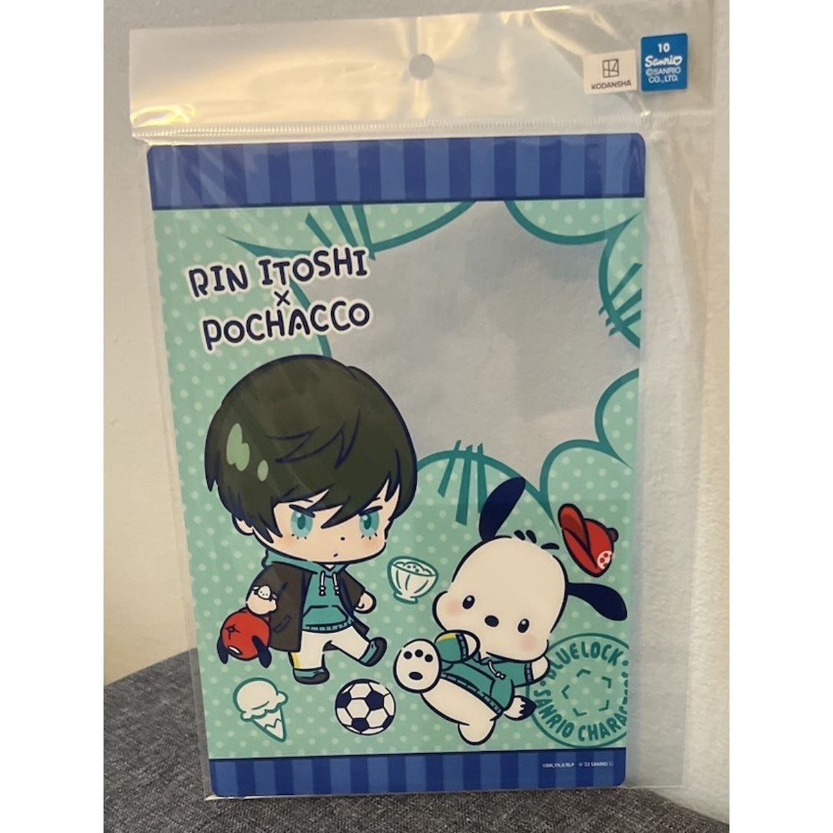 Blue Lock X Sanrio Collab Clear Hard Case Rin Itoshi Pochacco
