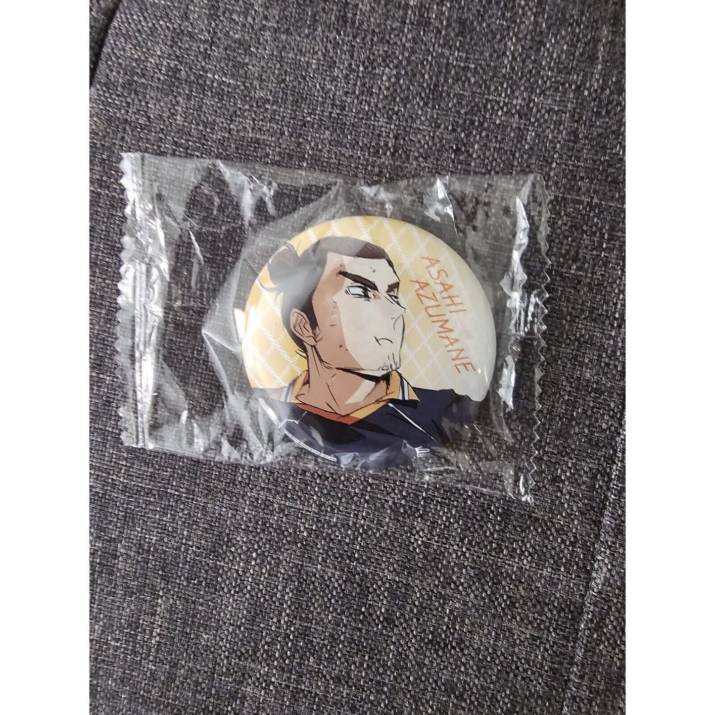 Haikyuu! Asahi Azumane Can Badge Pin