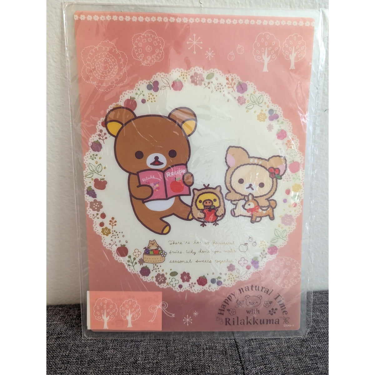 Rilakkuma Happy Natural Time Desk Mat