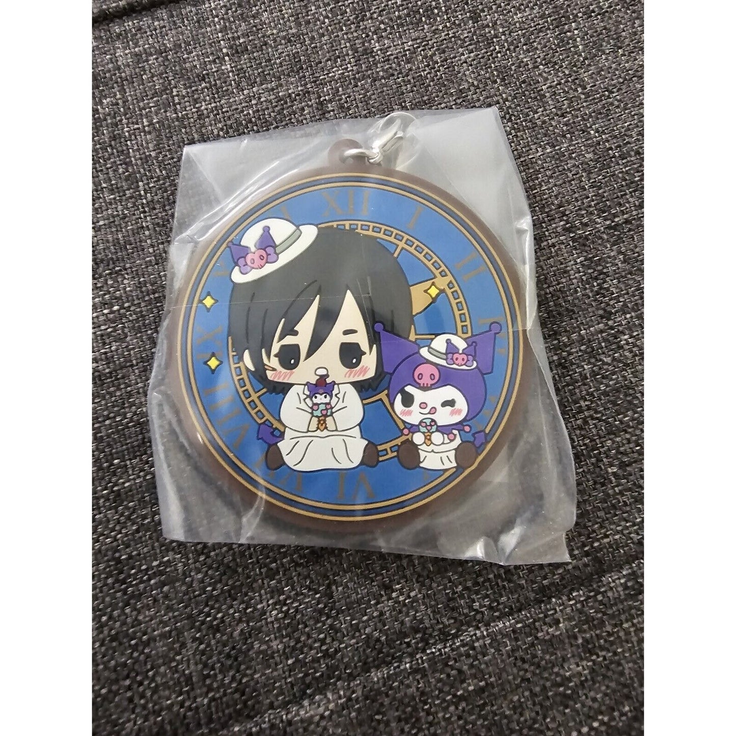 Attack On Titan X Sanrio Collab Mikasa Ackerman Kuromi Rubber Charm Anime