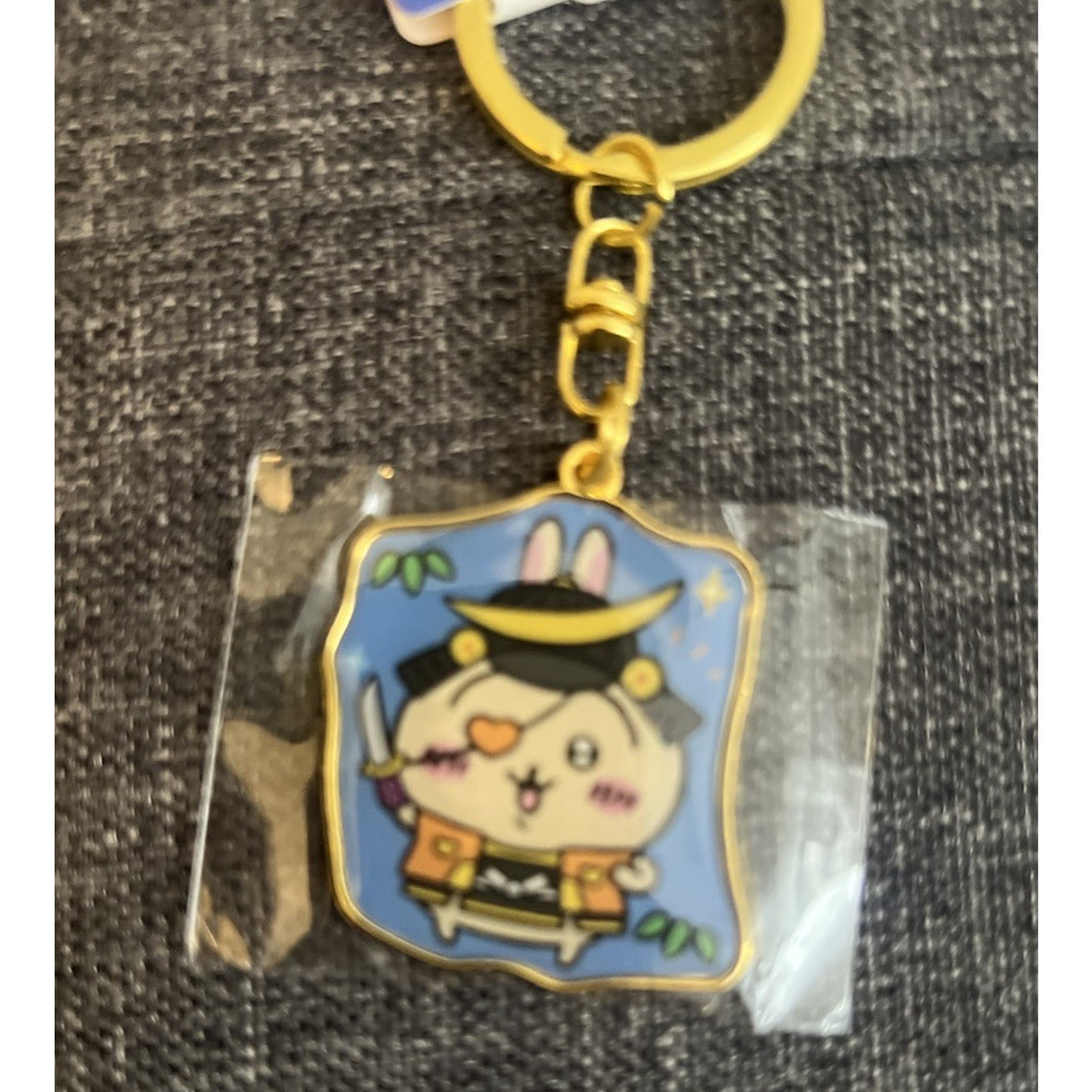 Chiikawa Metallic Keychain Ibaraki Limited Edition Masamune Date