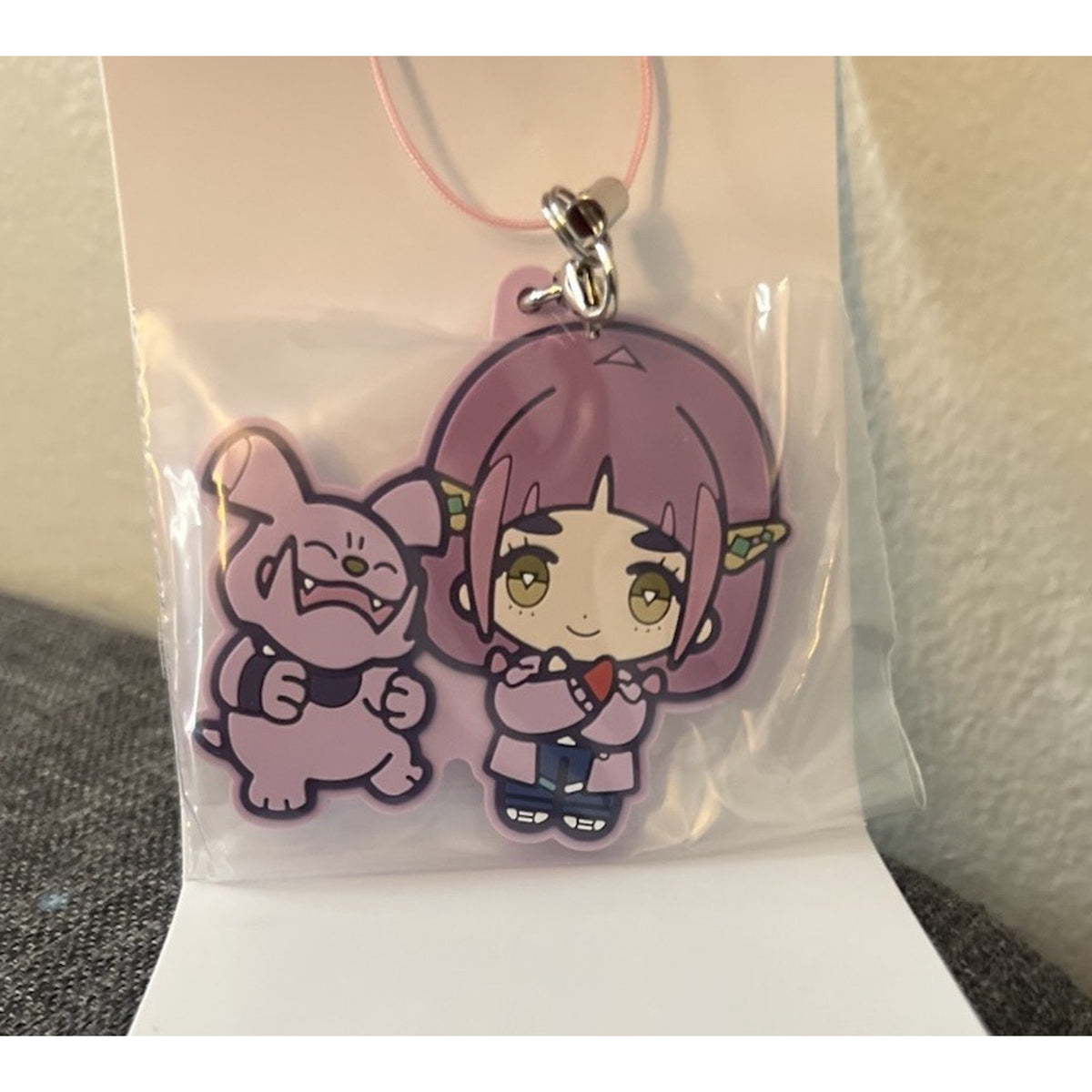 Pokémon Trainers Violet Zero’s Treasure Lacey And Granbull Rubber Charm