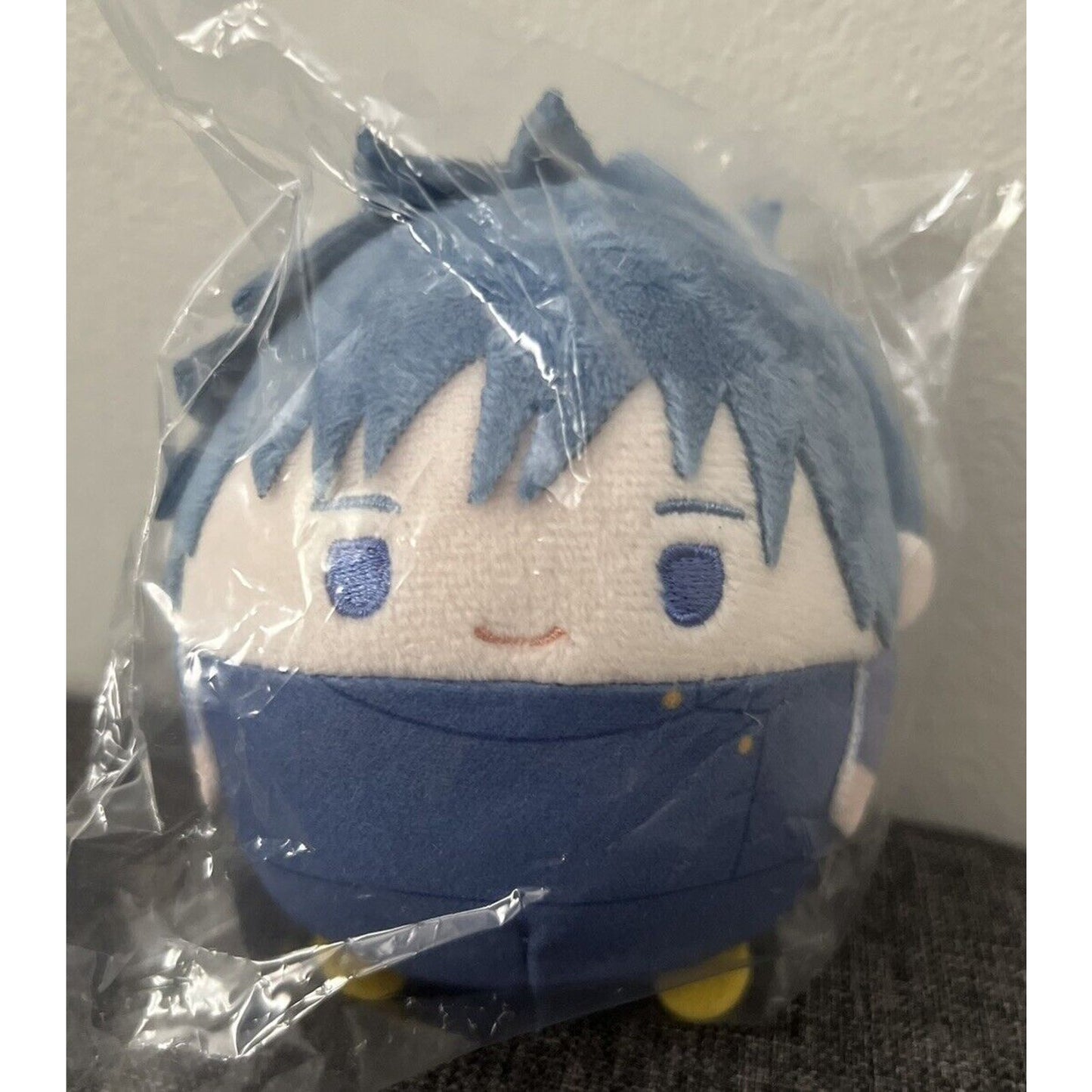 Jujutsu Kaisen Megumi Fushiguro Fuwakororin Plush Keychain 4” Brand New