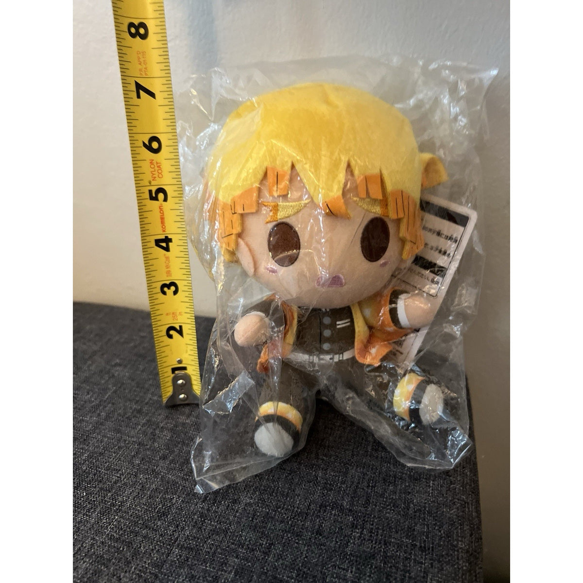 Demon Slayer Zenitsu Agatsuma Ichiban Kuji Chokonokko Plush