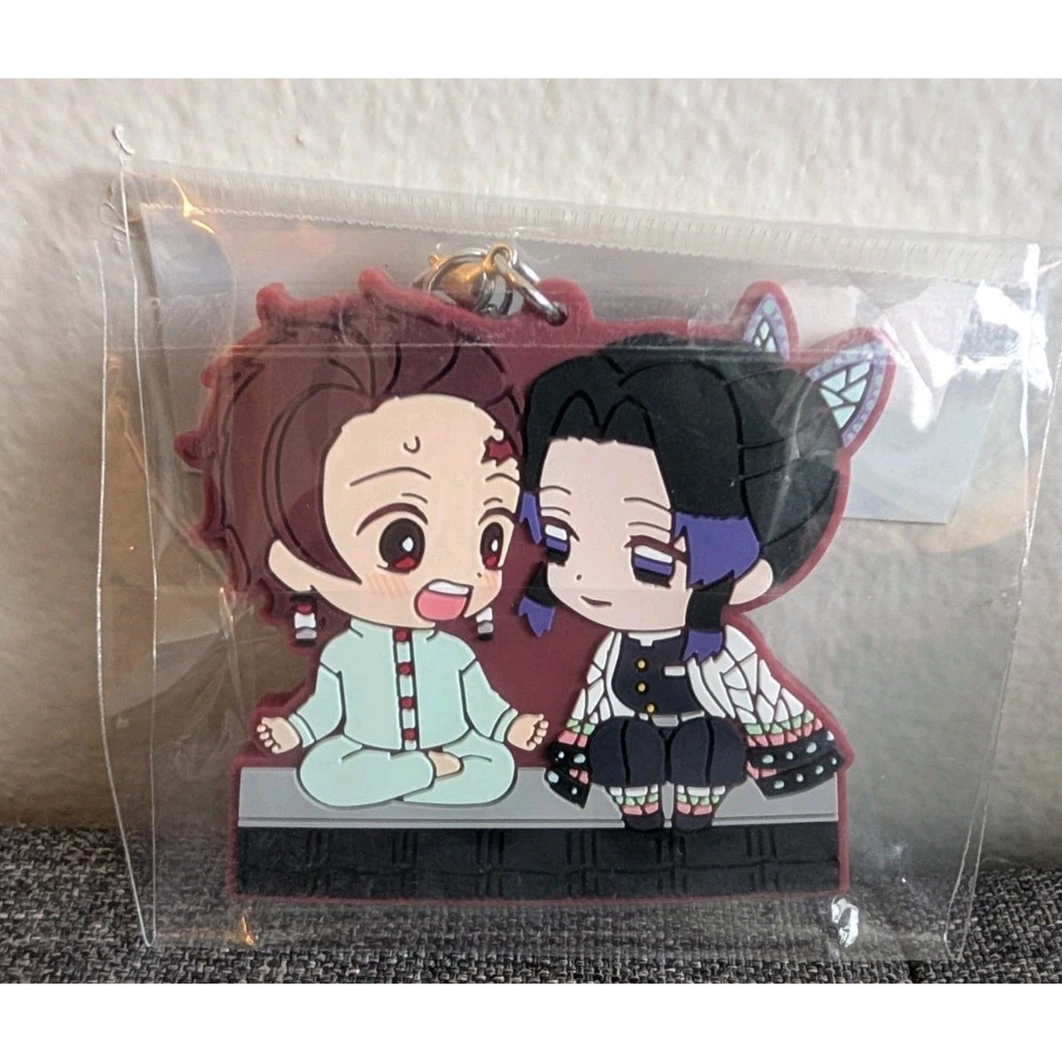 Demon Slayer Vol 8 Tanjiro Shinobu Rubber Charm