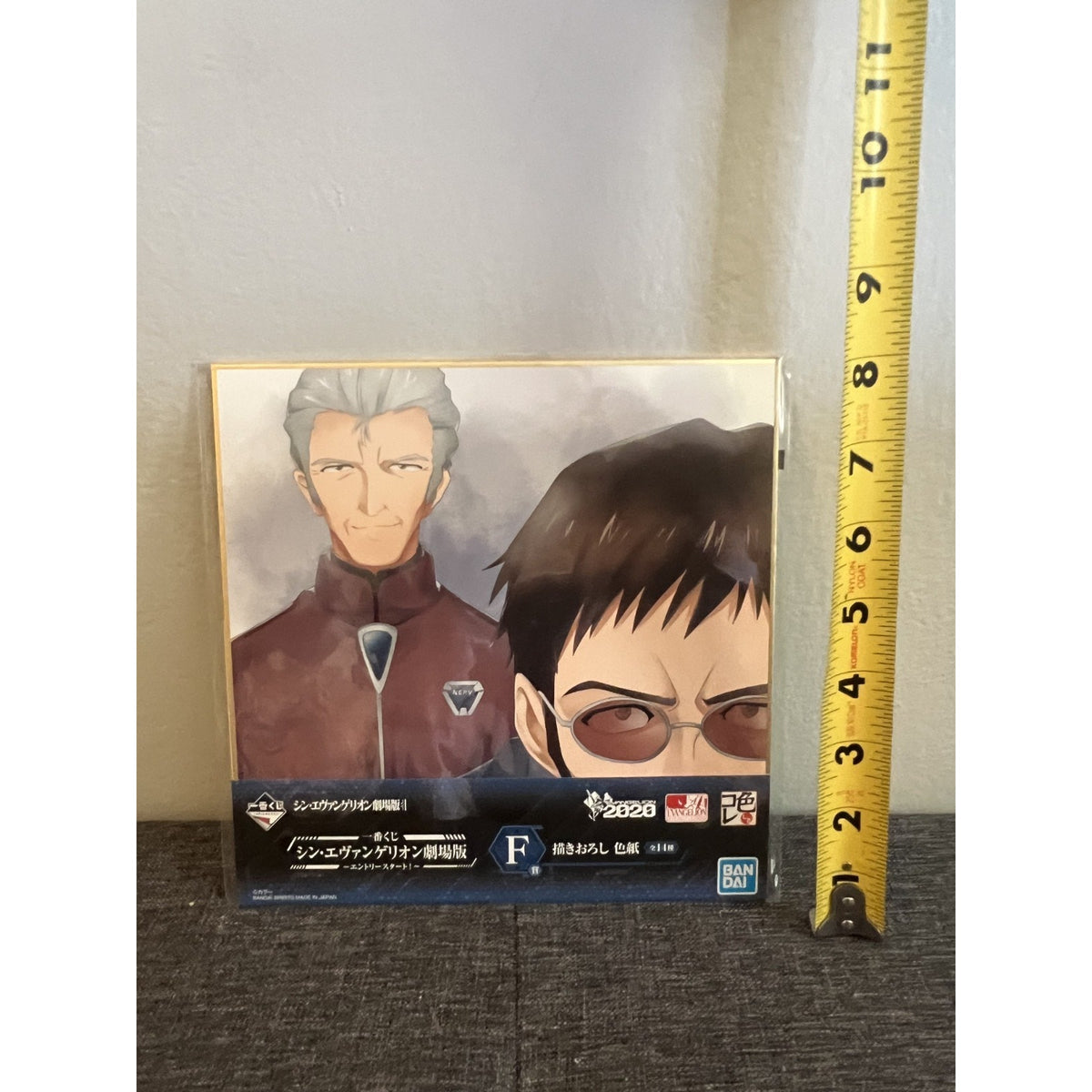 Neon Genesis Evangelion Movie Version Shikishi Visual Art Board