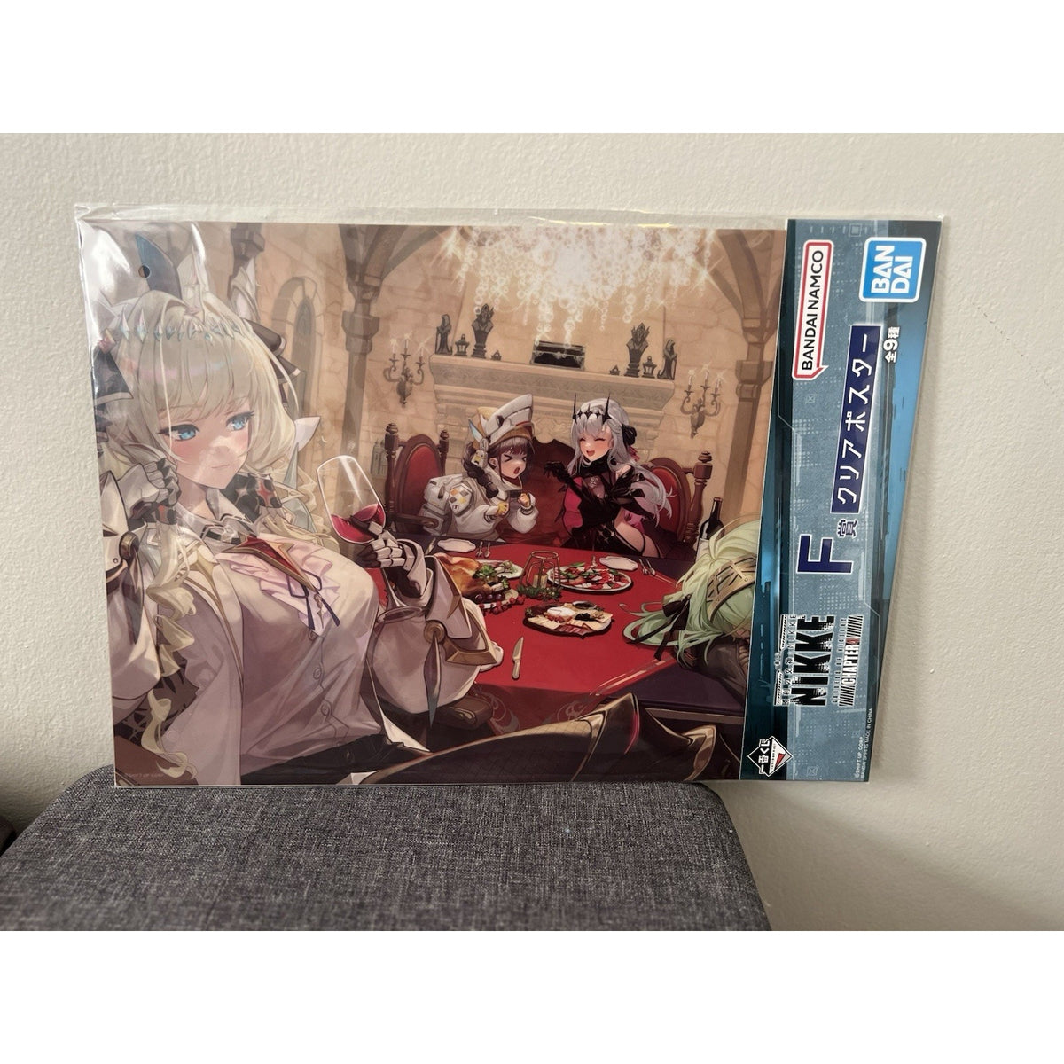 Nikke Goddess of Victory Ichiban Kuji Clear Poster A3 11.7in x 16.5in