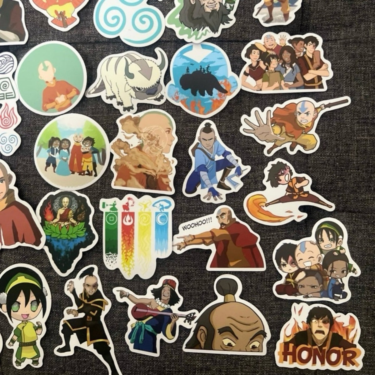 Sticker Set 50 pcs. Avatar: The Last Airbender