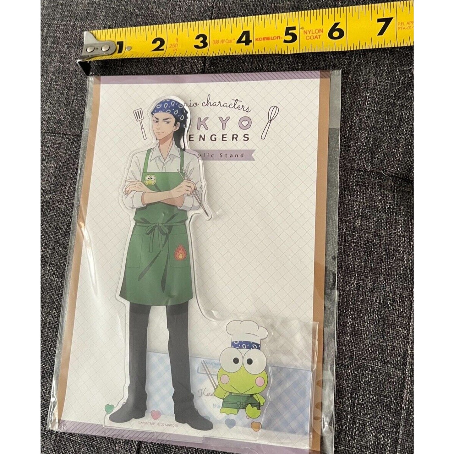 Tokyo Revengers Sanrio Keisuke Baji Keroppi Cooking Acrylic Figure Stand