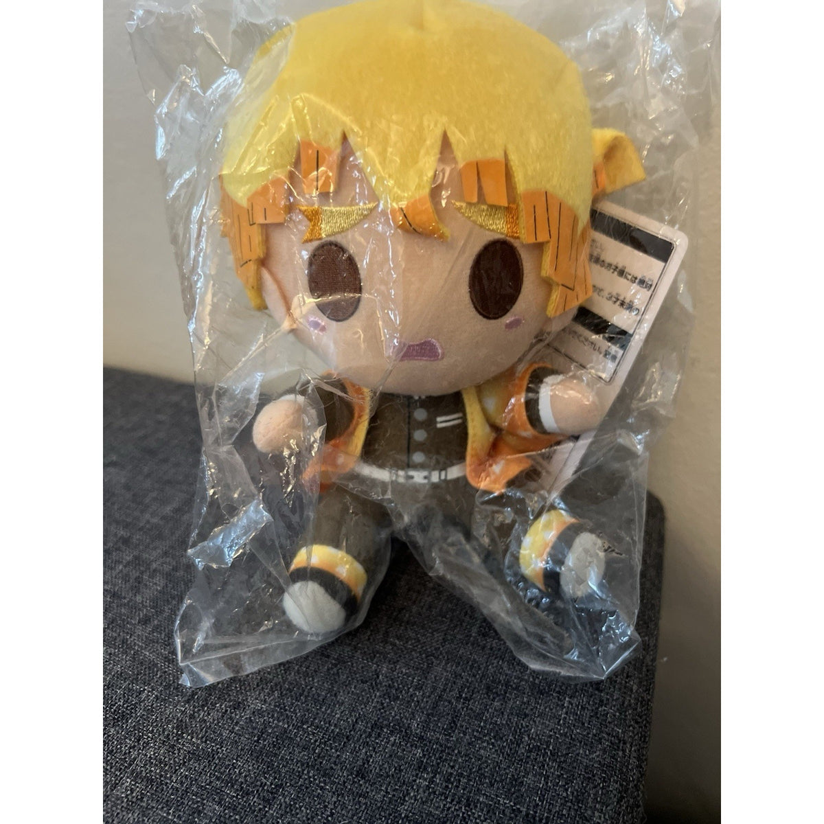 Demon Slayer Zenitsu Agatsuma Ichiban Kuji Chokonokko Plush