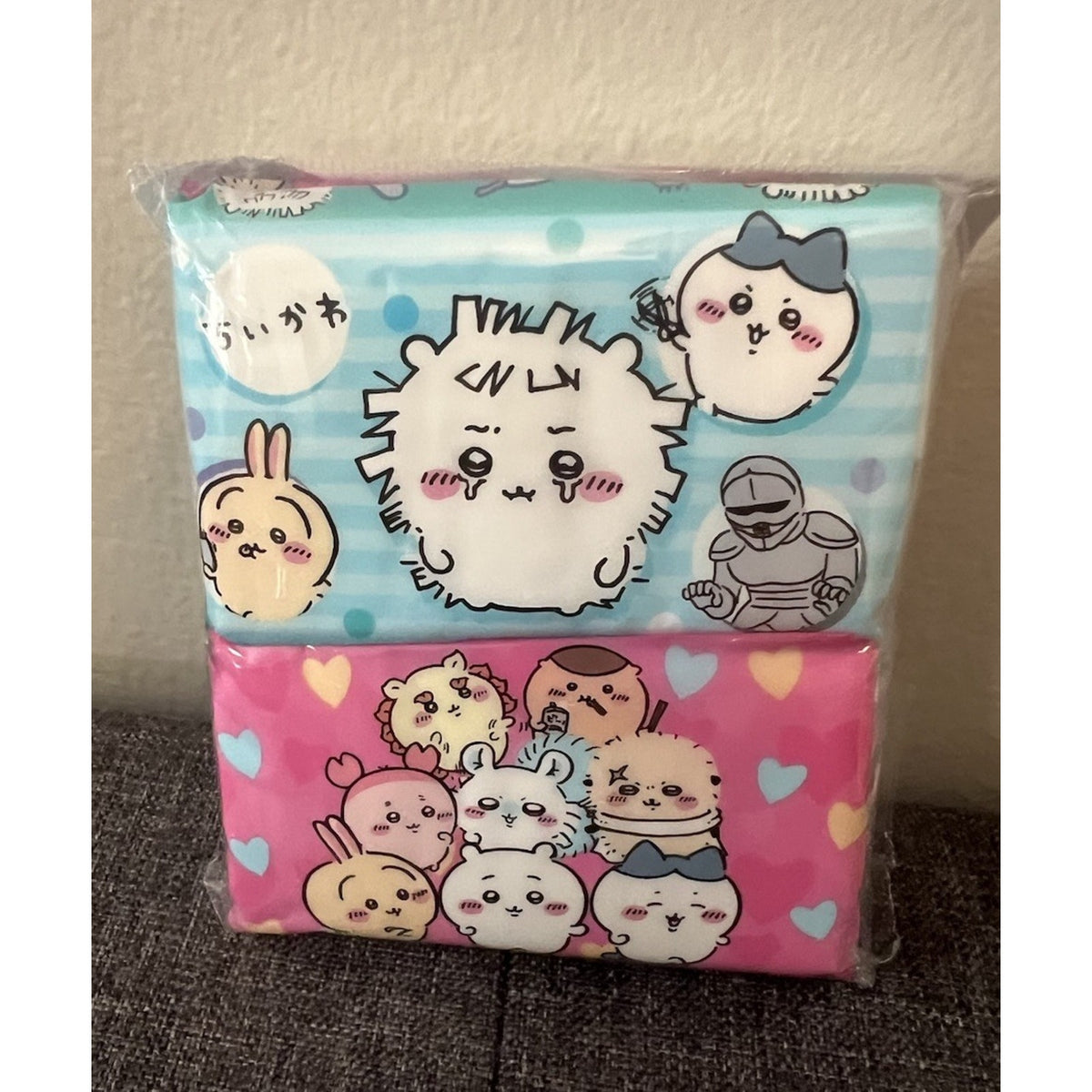 Chiikawa 4 Piece Tissue Pack