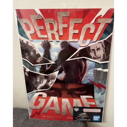 Attack On Titan Ichiban Kuji Beast Titan Poster 16X11