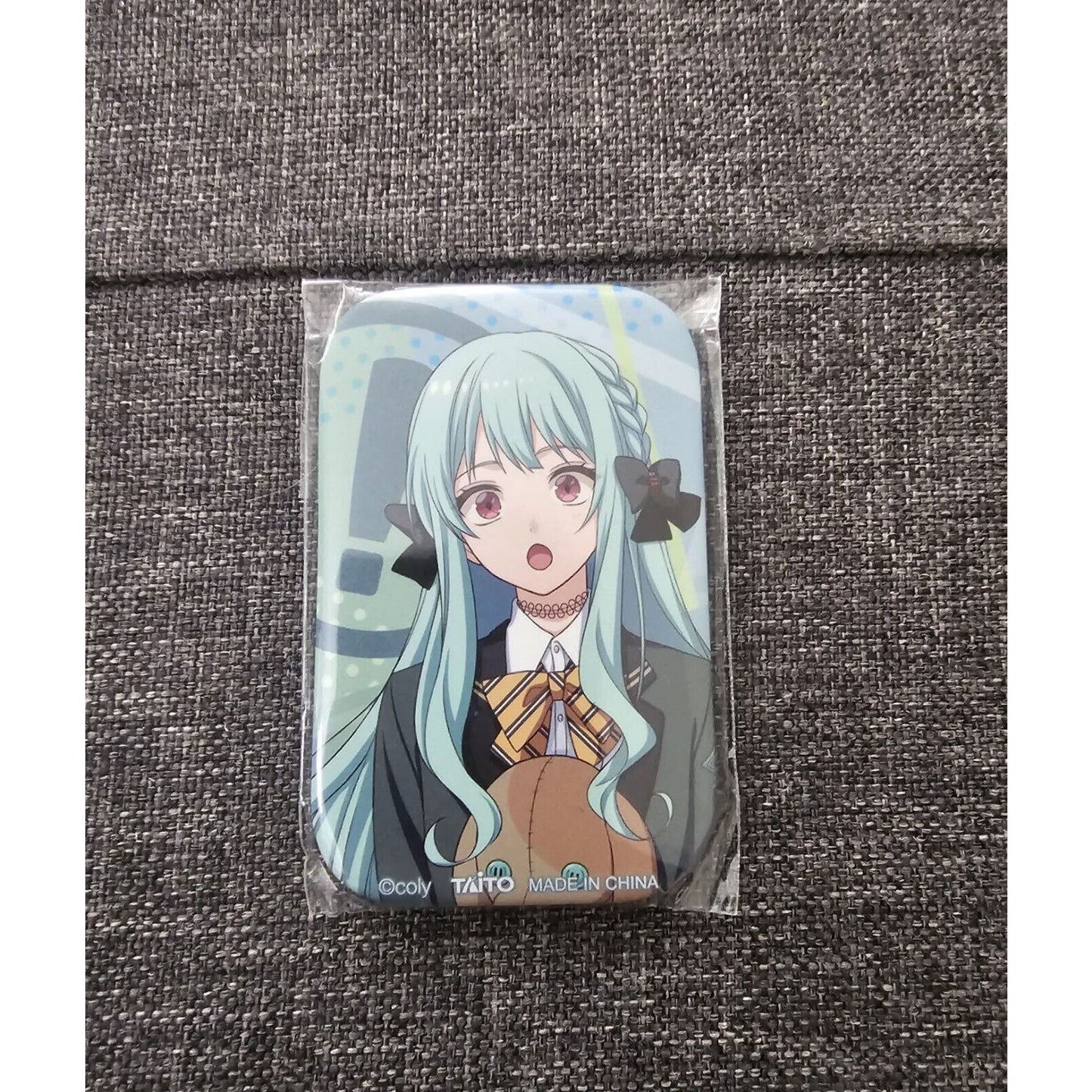 On Air Tomoe Miwa Anime Can Badge