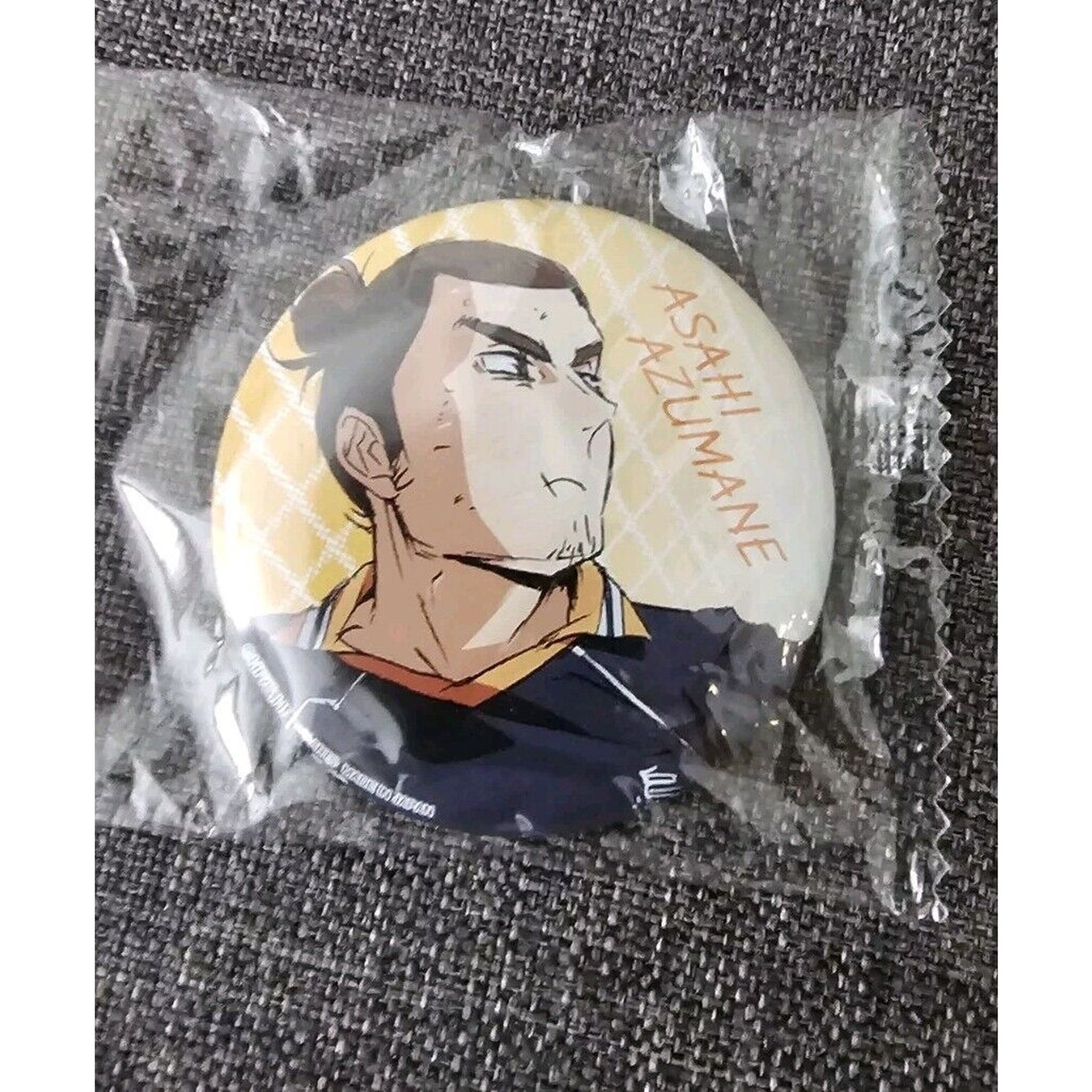 Haikyuu! Asahi Azumane Can Badge Pin