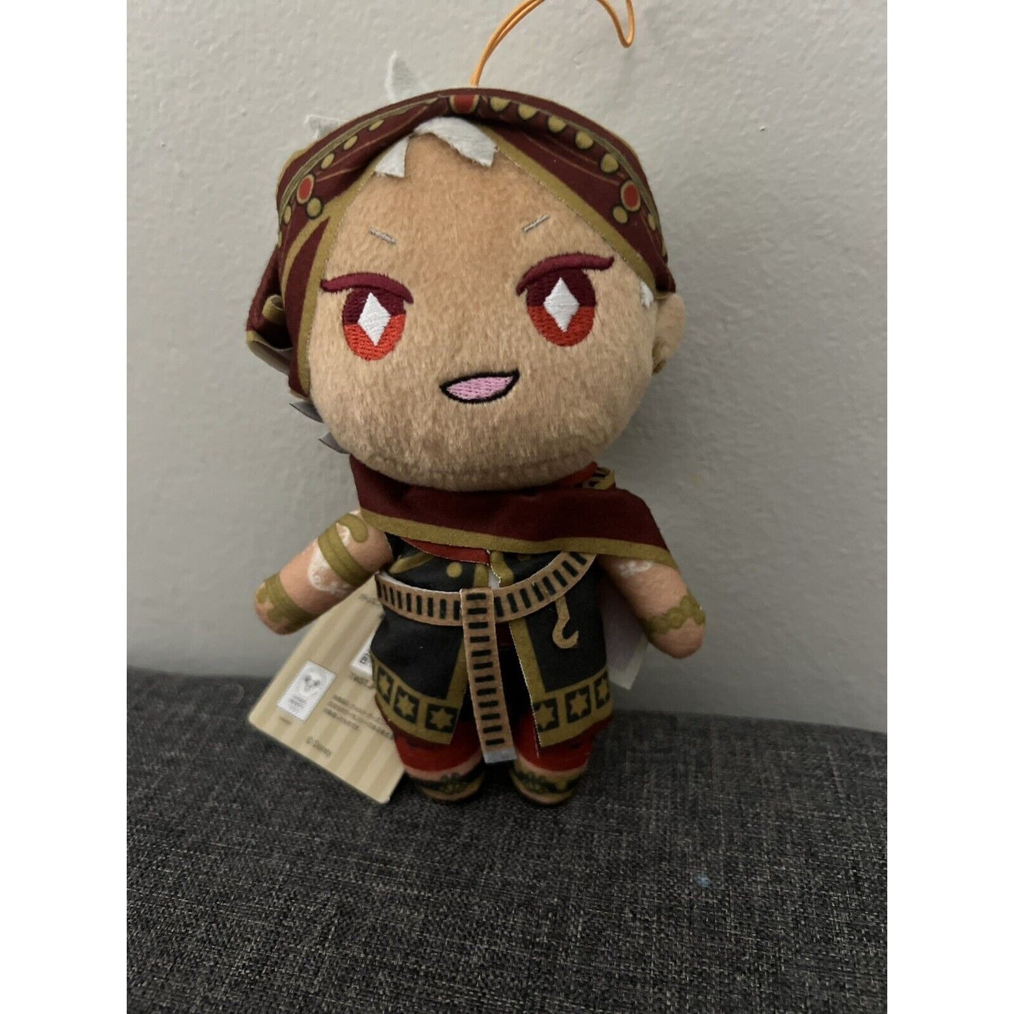 Twisted Wonderland Kalim Al Asim Plush 6" Mascot Stuffed Doll Scarabia New