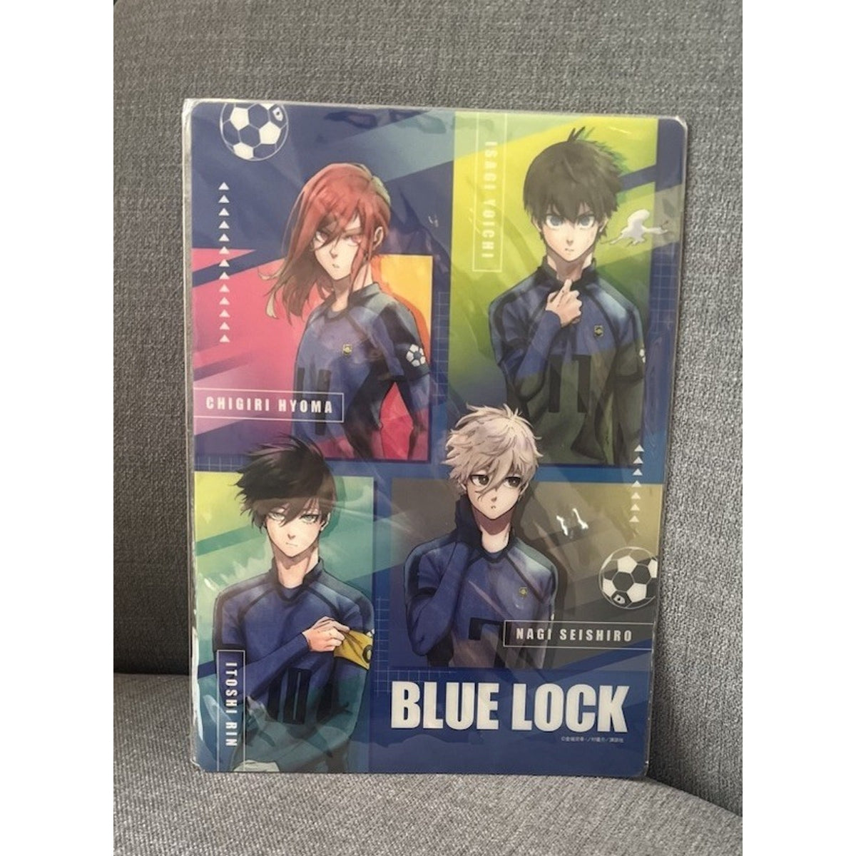 Blue Lock Plastic Sheet Itoshi Rin Nagi Bachira Kodansha
