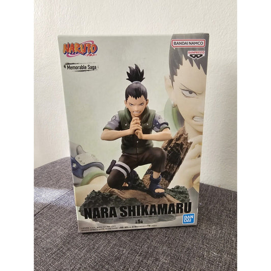 Naruto Nara Shikamuru Memorable Saga Banpresto Figure BNIB US Seller