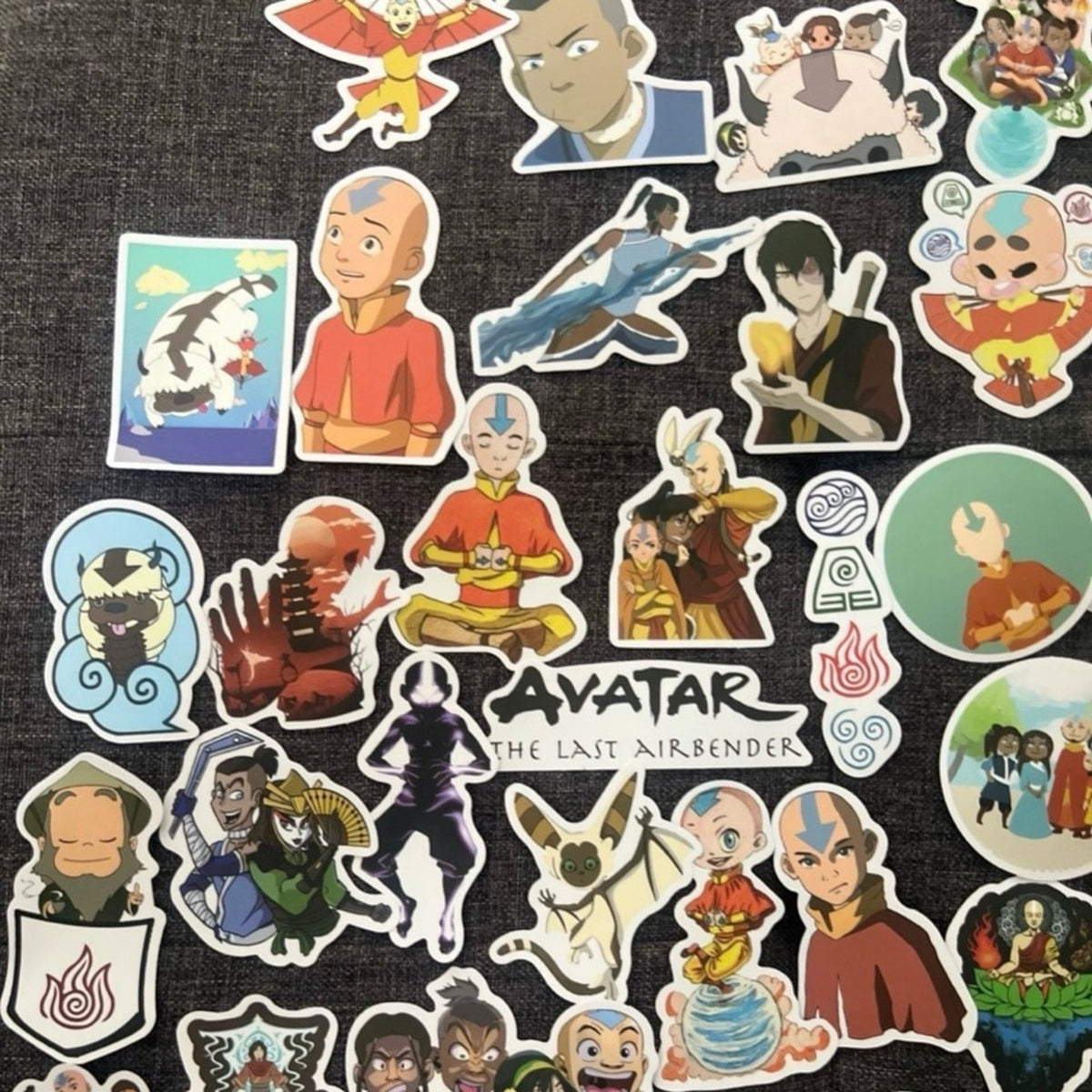Sticker Set 50 pcs. Avatar: The Last Airbender