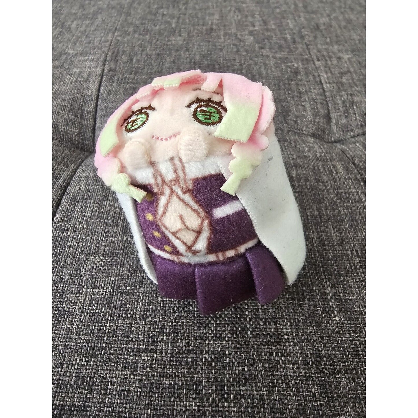 Demon Slayer Mitsuri Mamekororin Mascot Mini Plush 1 Inch