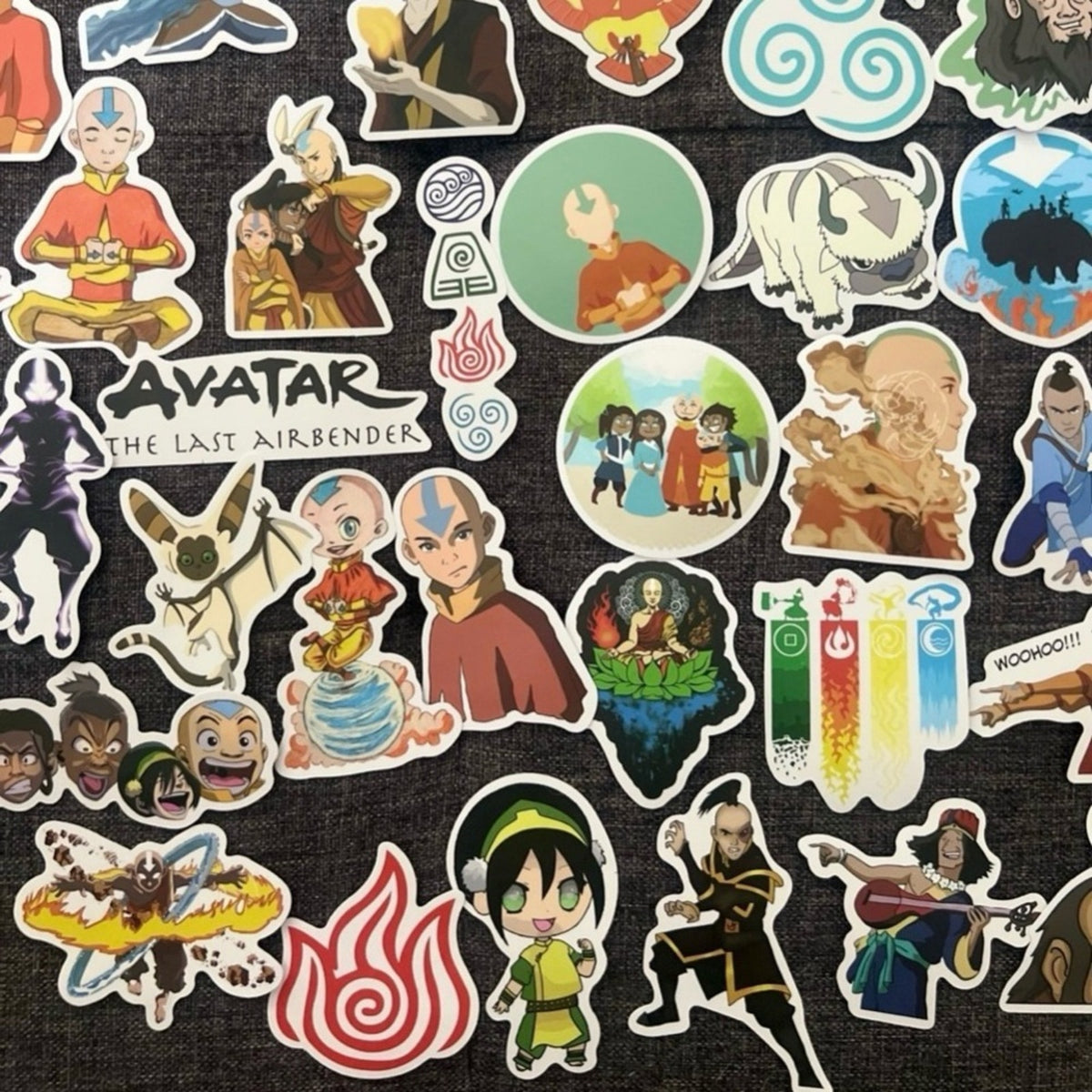 Sticker Set 50 pcs. Avatar: The Last Airbender