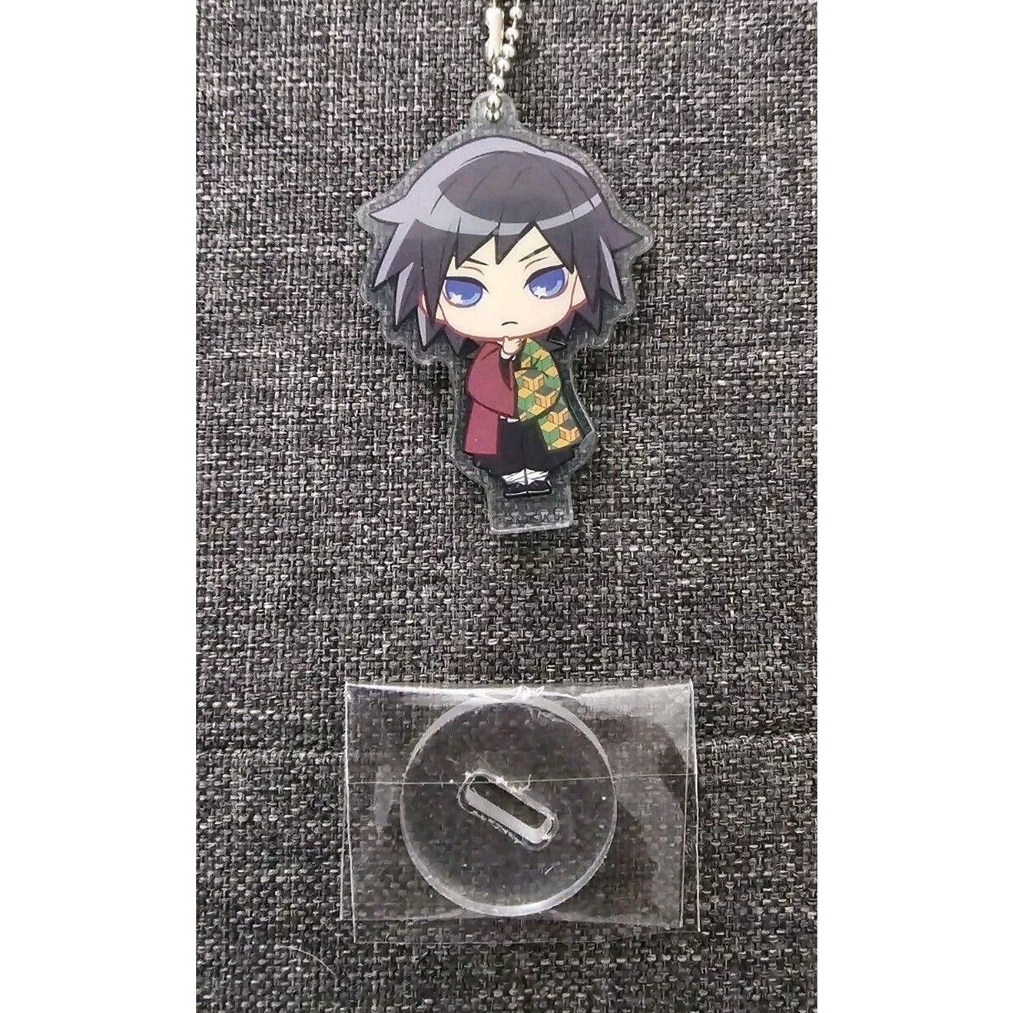 Demon Slayer Giyu Tomioka Acrylic Keychain/Mini Stand Brand New US Seller