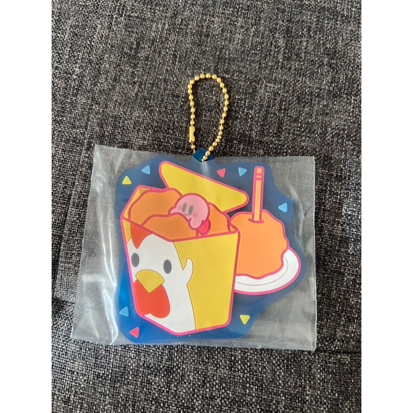 Kirby’s Dream Land Rubber Charm Keychain Nintendo US Seller