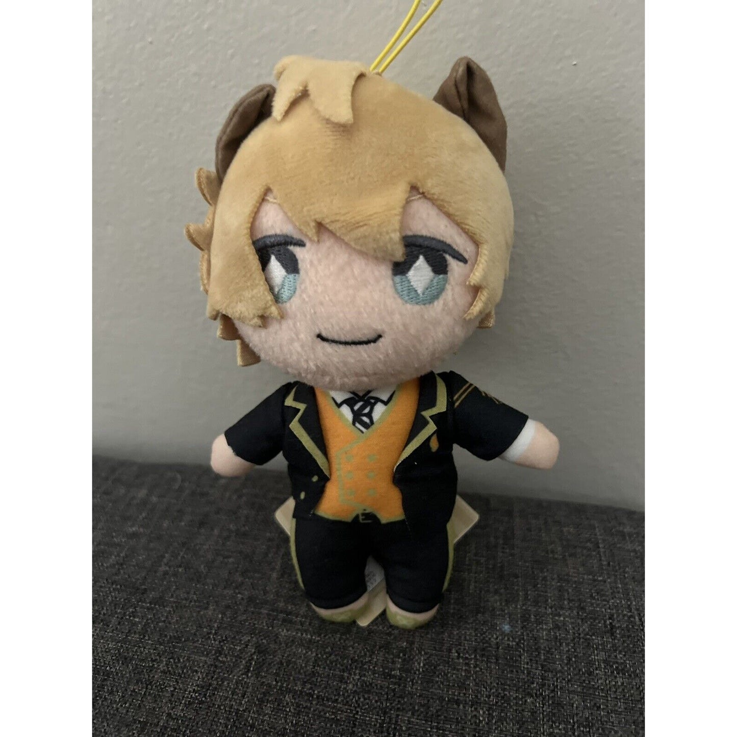 Sega Twisted Wonderland Ruggie Bucchi 6" Plush School Uniform BNWT US Seller