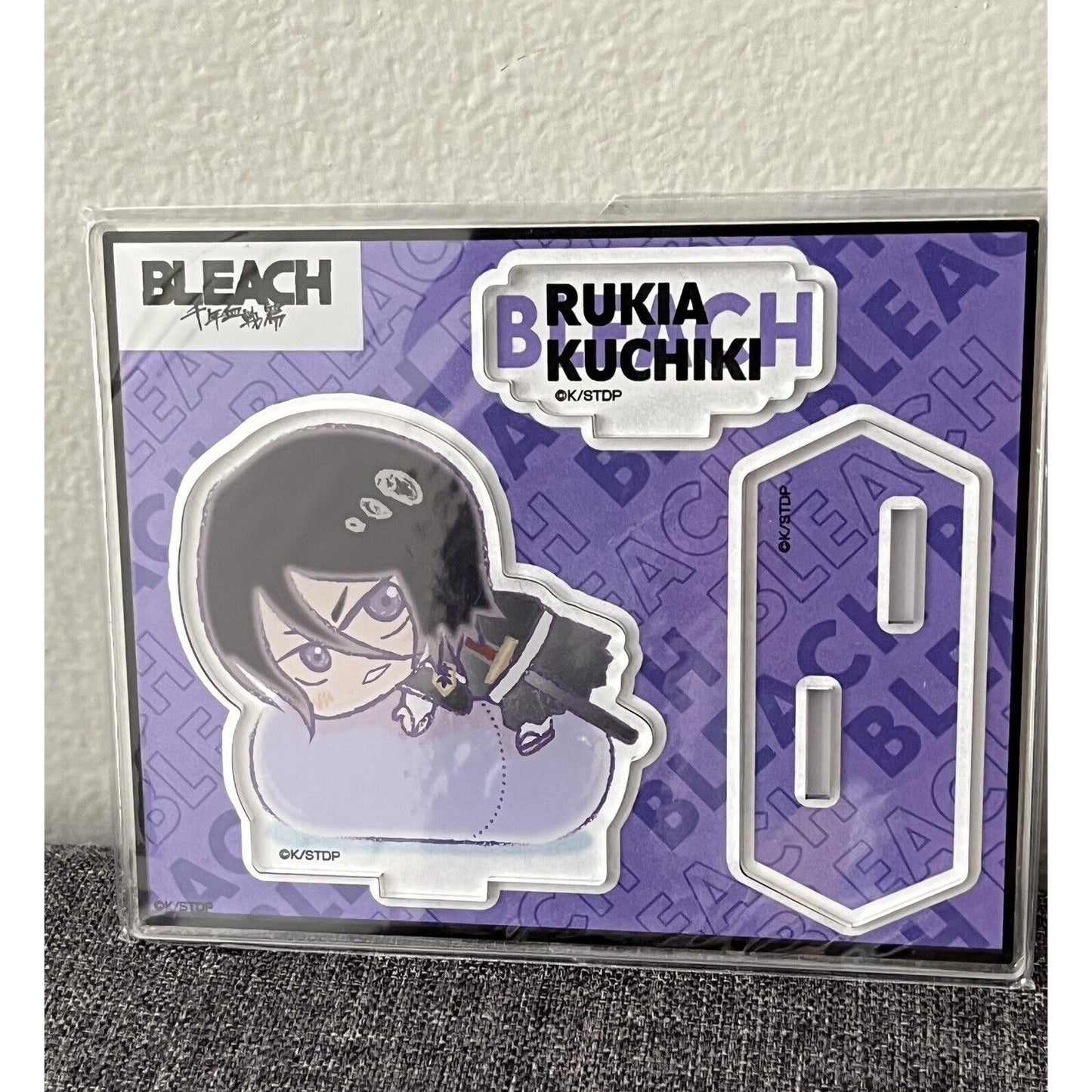 Bleach Rukia Kuchiki Acrylic Figure Stand Chibi Hasepro Brand New US Seller