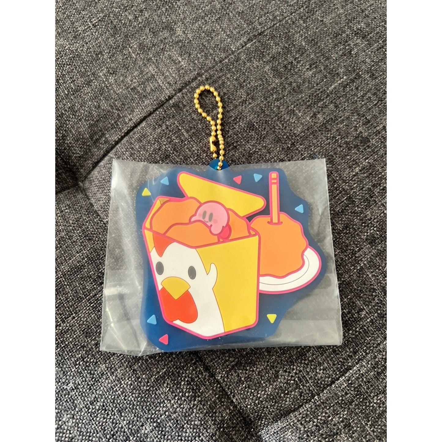 Kirby’s Dream Land Rubber Charm Keychain Nintendo US Seller