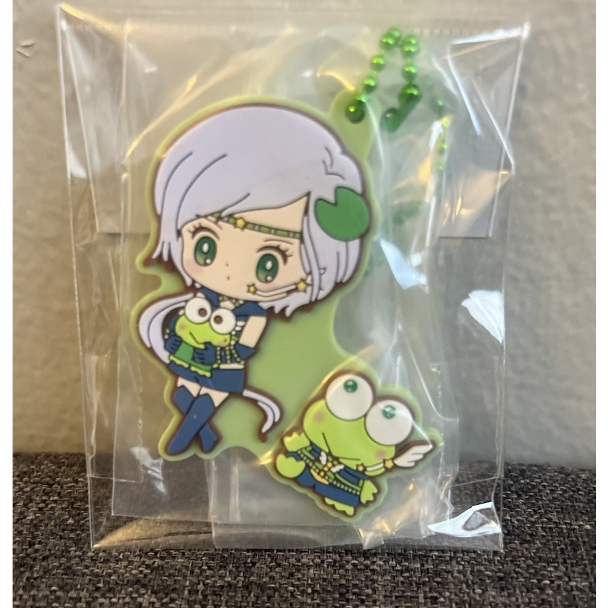 Sanrio Sailor Moon X Keroppi Rubber Charm