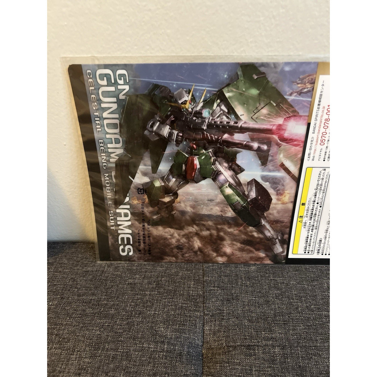Mobile Suit Gundam Gunpla Ver 2.0 MG Gundam Exia And Gundam Dynames Clear File