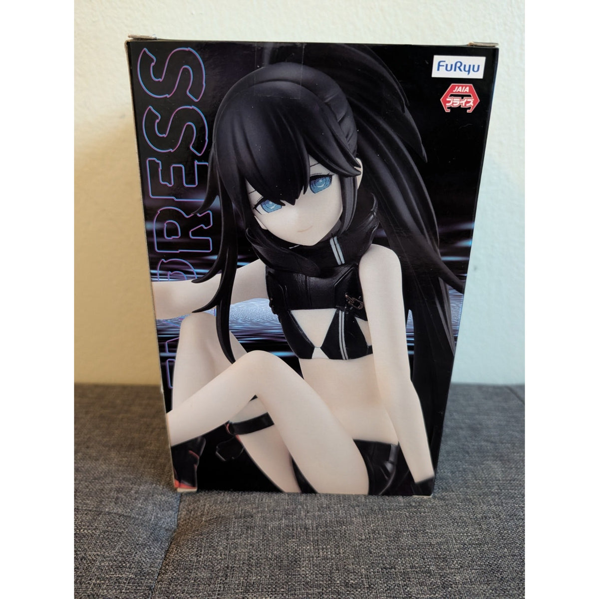 Black Rock Shooter Dawn Fall Empress Noodle Stopper FuRyu Figure * *