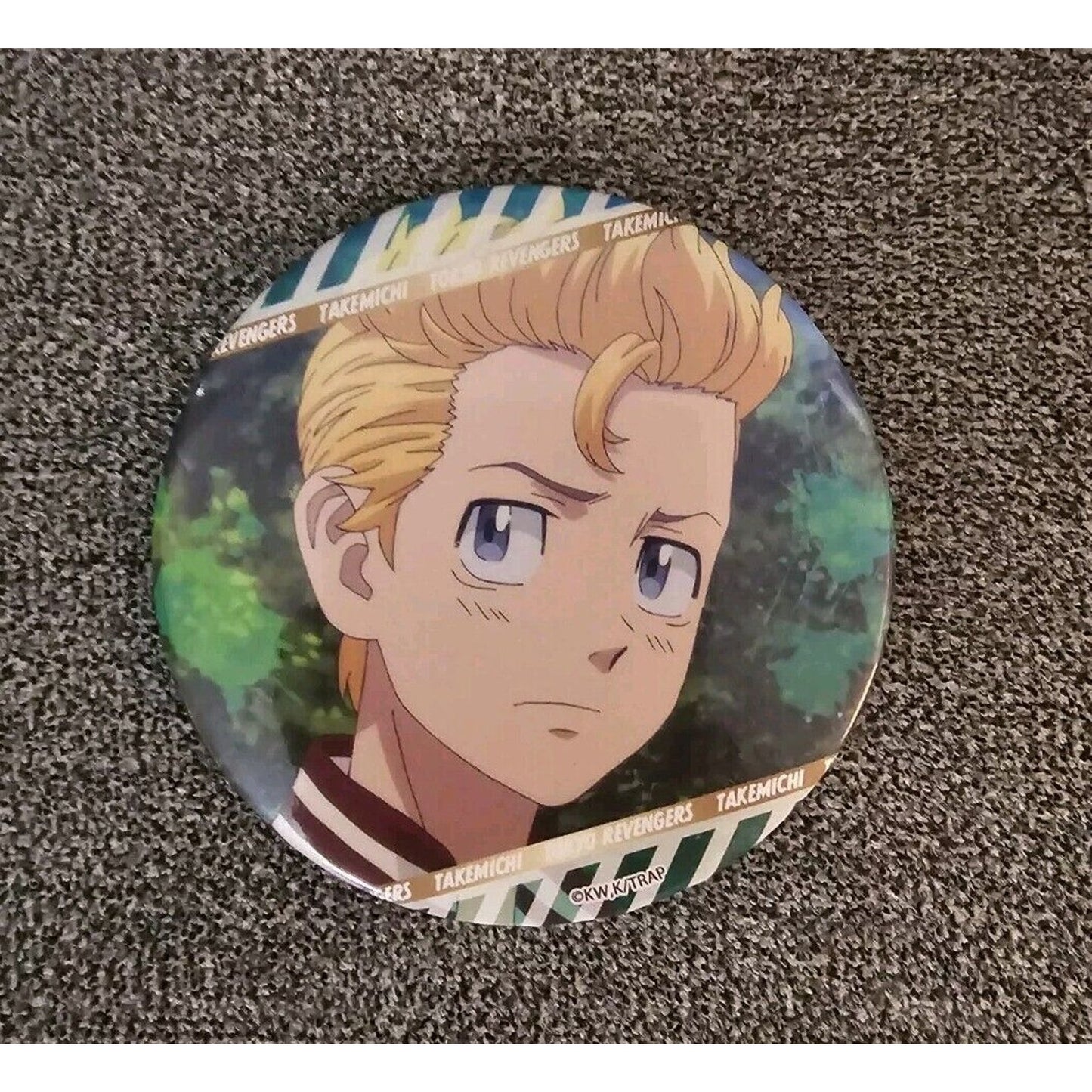 Tokyo Revengers Takemichi Hanagaki Can Badge Pin