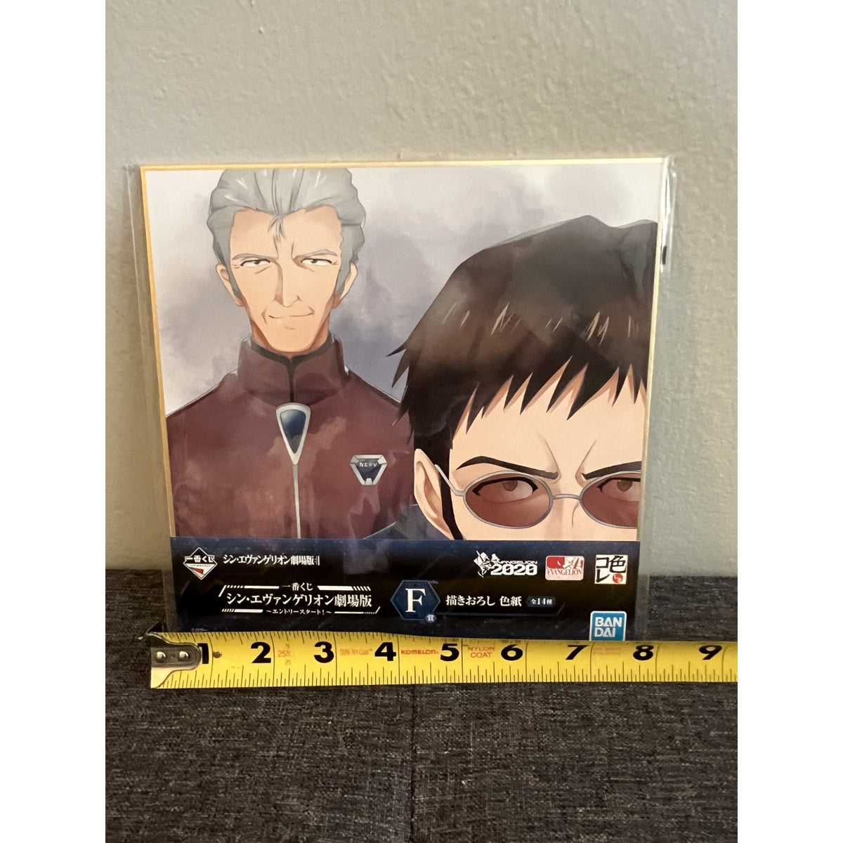 Neon Genesis Evangelion Movie Version Shikishi Visual Art Board