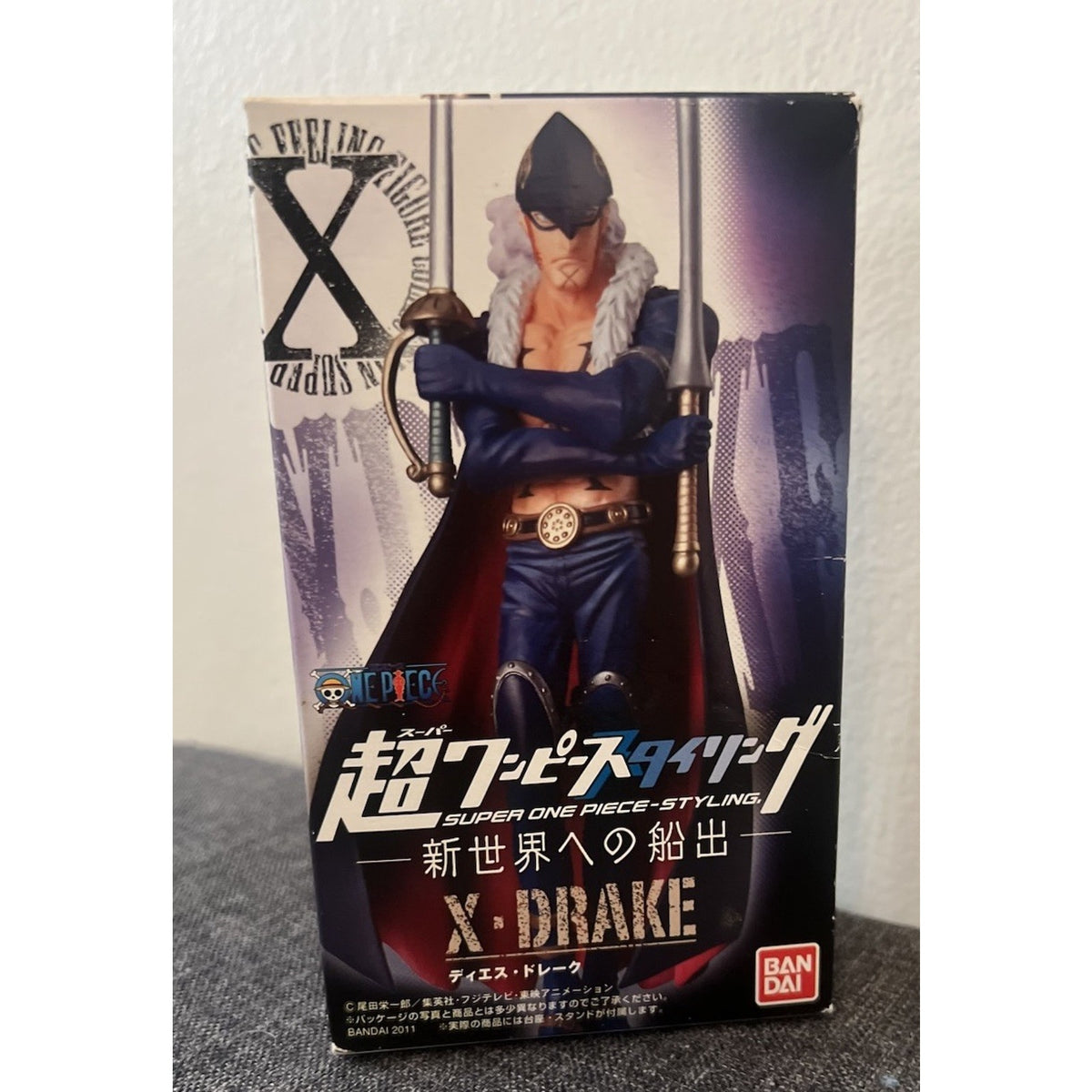 Bandai Super One Piece 5" Styling Figure New World Arc X Drake