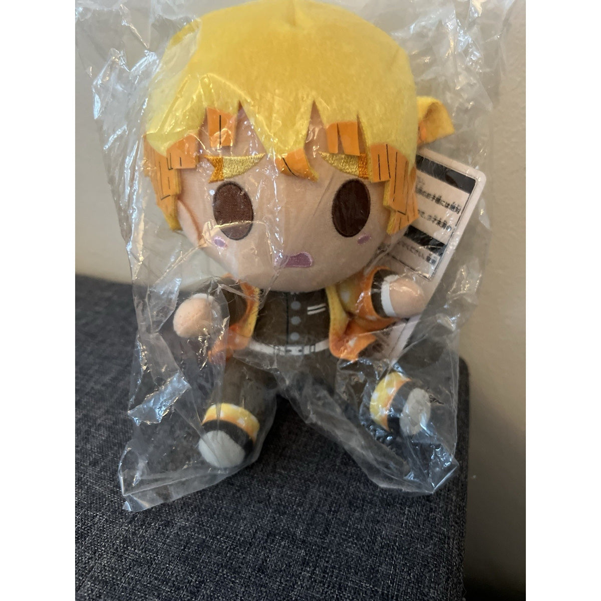 Demon Slayer Zenitsu Agatsuma Ichiban Kuji Chokonokko Plush