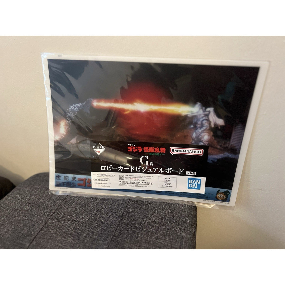 Godzilla Vs Mechagodzilla Ichiban Kuji Art Print