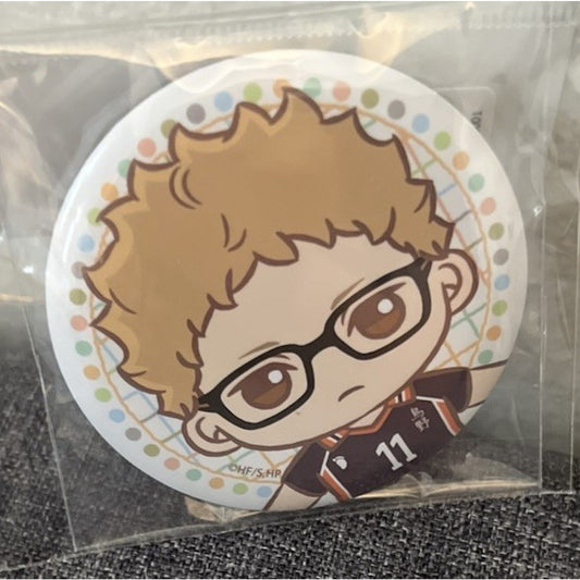 Haikyuu! Kei Tsukishima Lucky Lottery Can Badge Pin