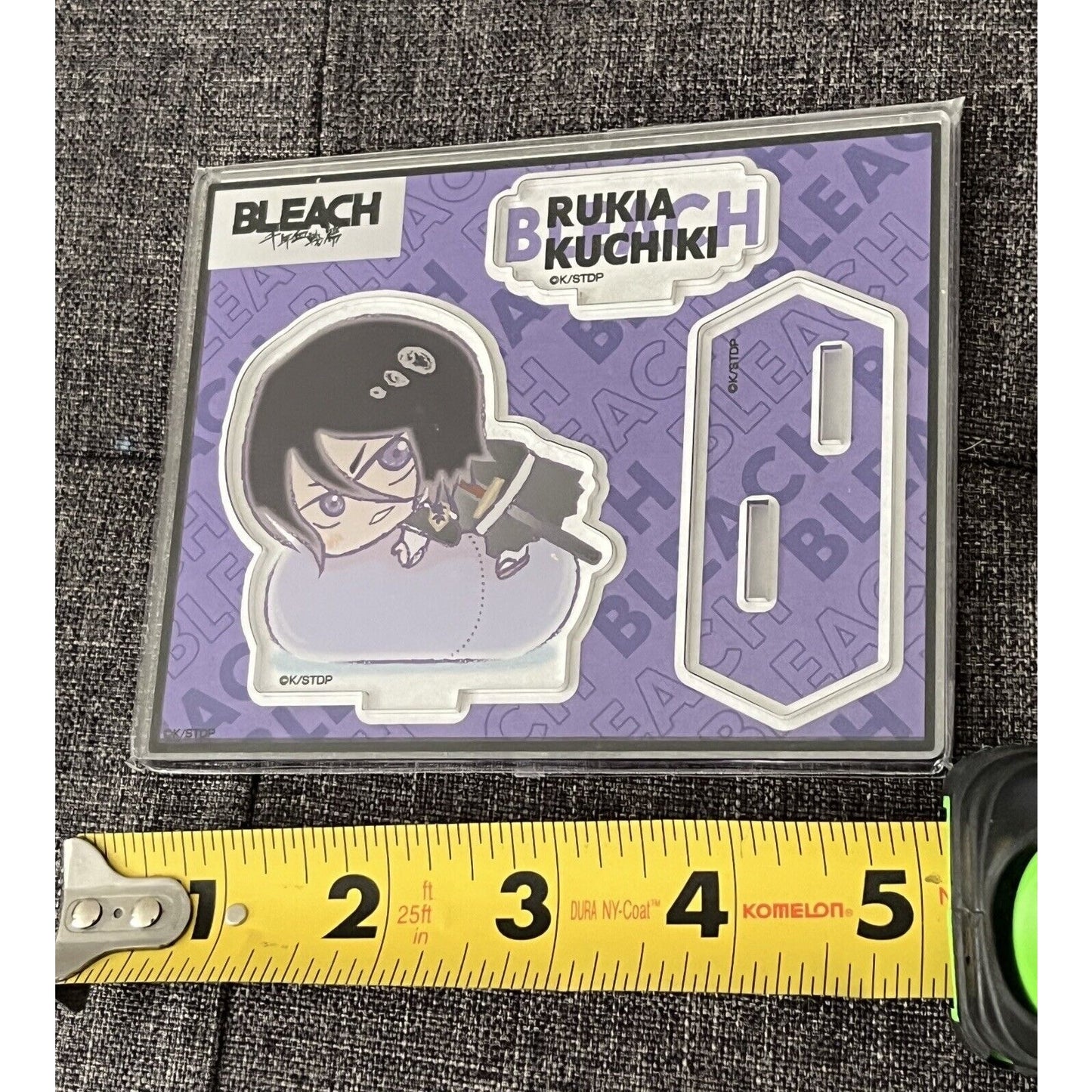 Bleach Rukia Kuchiki Acrylic Figure Stand Chibi Hasepro Brand New US Seller