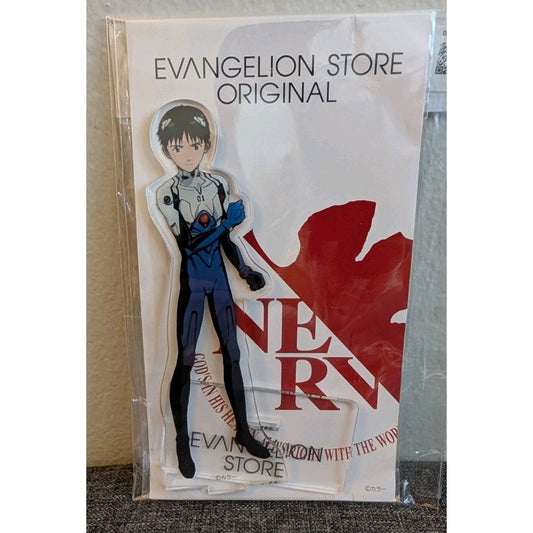 Neon Genesis Evangelion Shinji Ikari 20th Anniversary Acrylic Stand