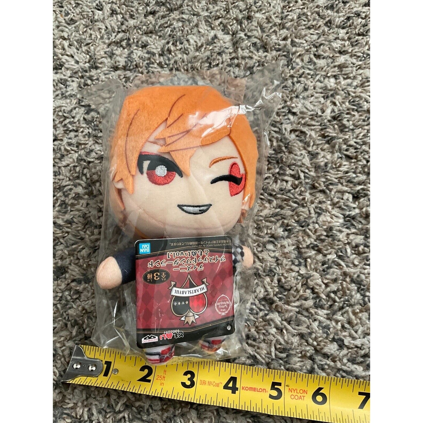 Twisted Wonderland Ace Trappola Vol 1 Tomonui Plush BNWT US Seller