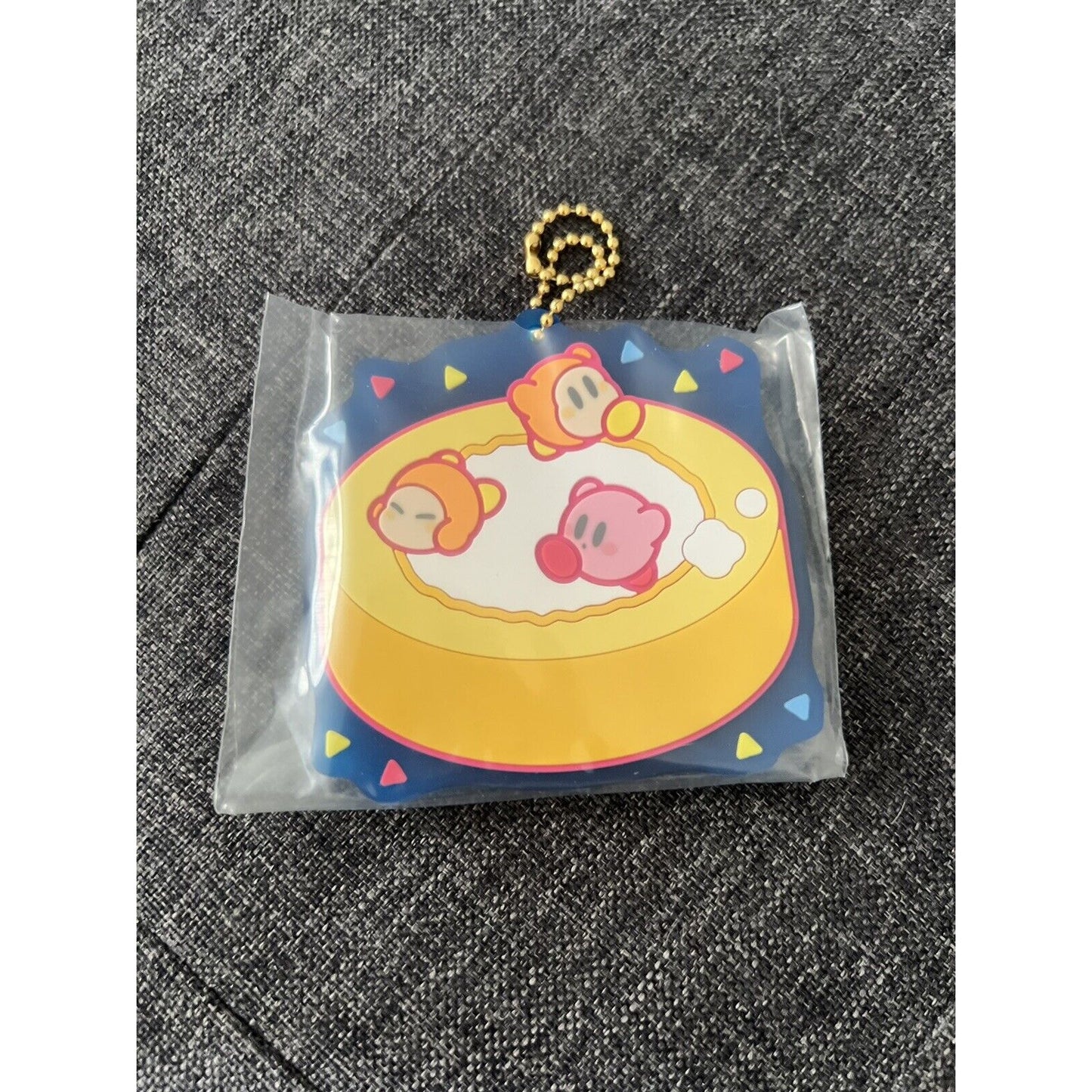 Kirby Dream Land Rubber Charm Keychain Nintendo US Seller