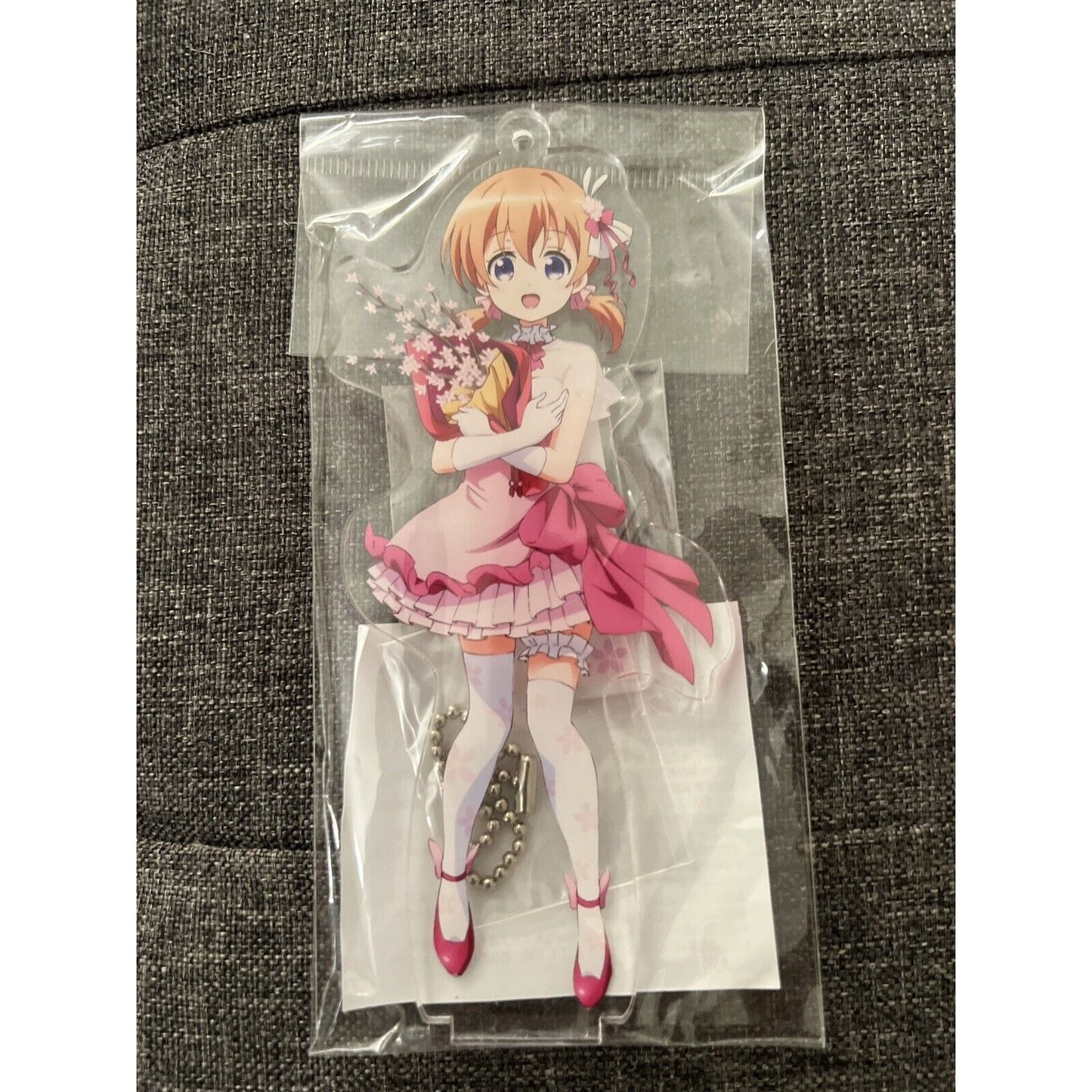 Is The Order A Rabbit? Cocoa Hoto Flower Dress Version Ani Mate Acrylic Stand