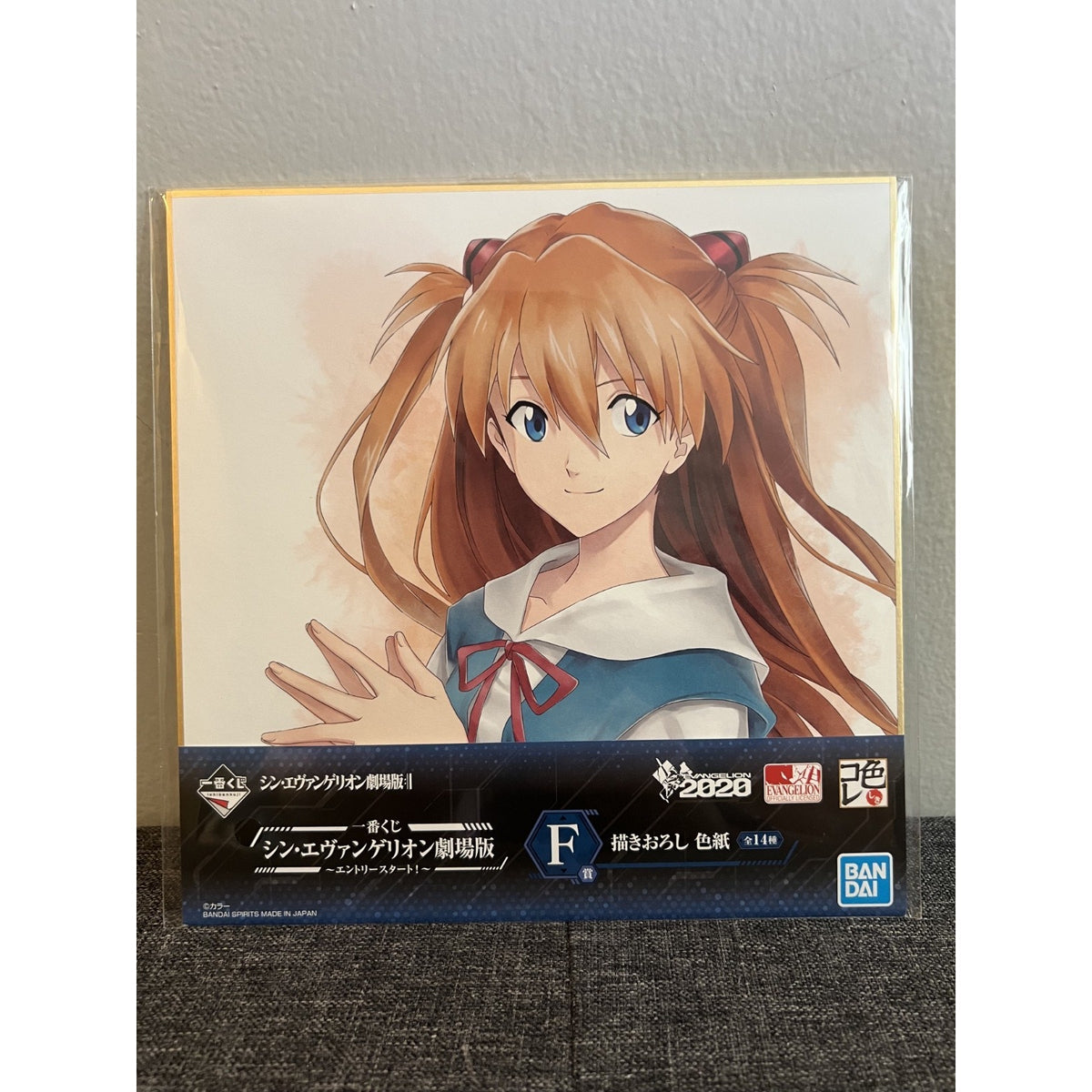 Neon Genesis Evangelion Movie Version Asuka Shikinami Langley Shikishi Board