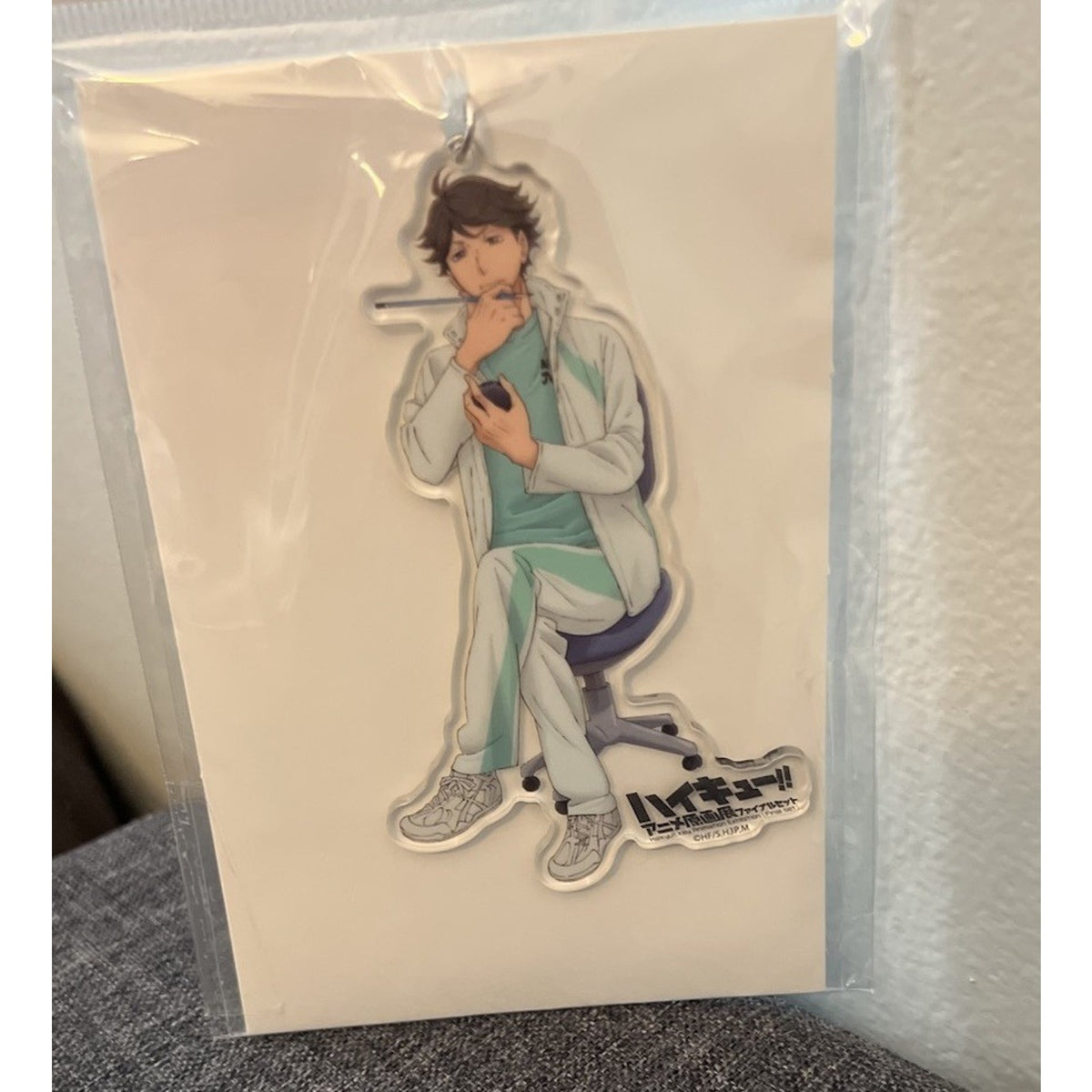Haikyuu!! Oikawa Toru Genya Exhibition Acrylic Key Holder