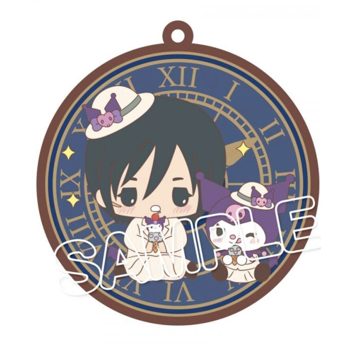 Attack On Titan X Sanrio Collab Mikasa Ackerman Kuromi Rubber Charm Anime