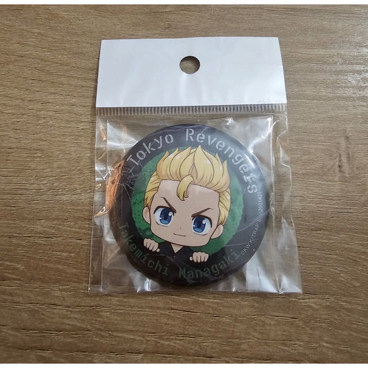 Tokyo Revengers Takemichi Hanagaki Can Badge Pin